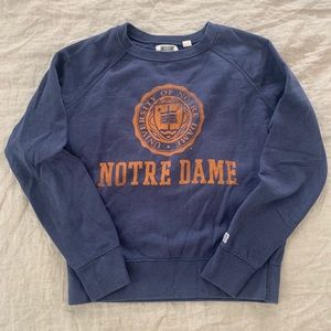 American eagle tailgate Notre dame sweater